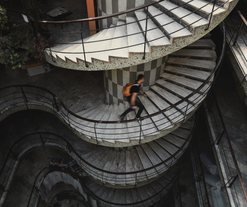 Industrial-Style Spiral Staircases