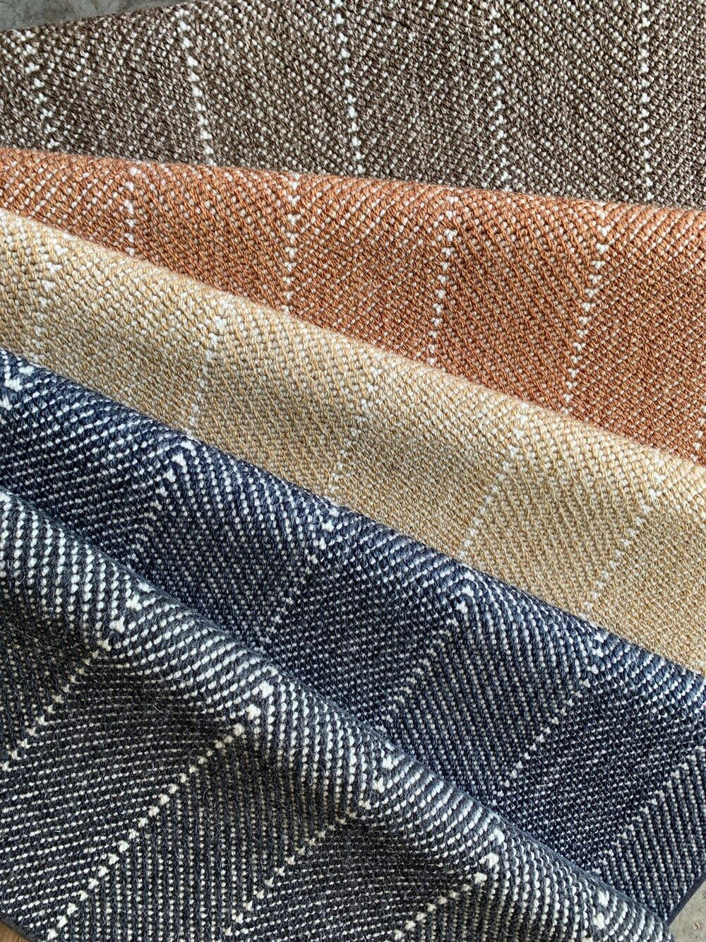 Oak Valley Wool Herringbone - Sample