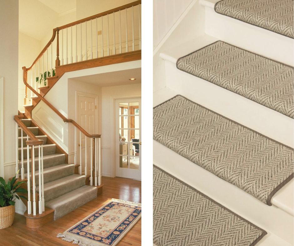 Stair Treads vs Runner for Curved Stairs