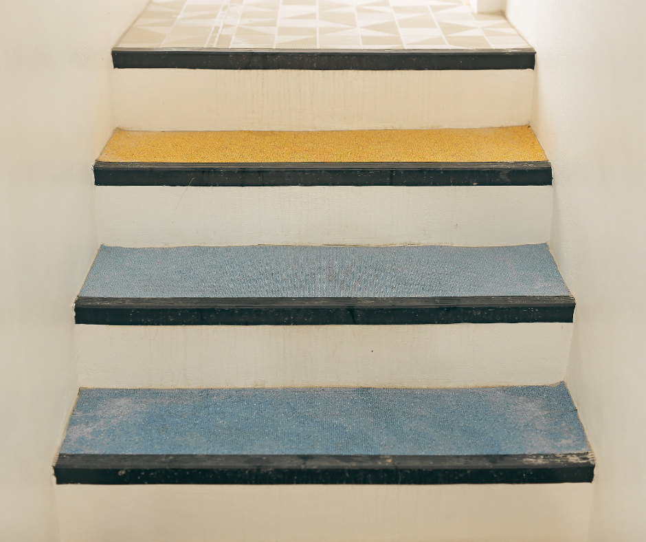 Removing Rubber Stair Treads for a Fresh New Look