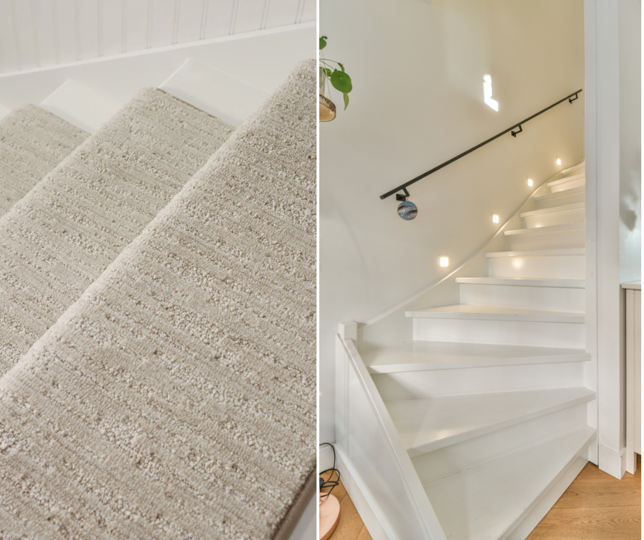 Custom Stair Tread and Riser Installation