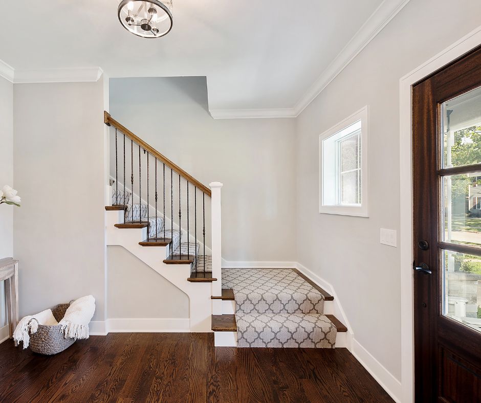 L-Shaped Stairs Also Known as Quarter Turn Stairs